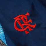 25/26 Flamengo Sky Blue Half Pull Tracksuit  (半拉链)