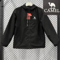 2024 New CAMEL Black Velvet Windbreaker F6（加绒、连帽）