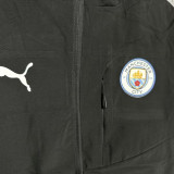 24/25 Man City Black Assault  Hooded Windbreaker (Y15连帽冲锋衣）