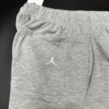 24/25 New JOR Grey Cotton shorts(M16、飞人标、全棉)