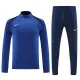 24/25 NK  Blue Half Zipper Sportswear # 812蓝色(半拉链)