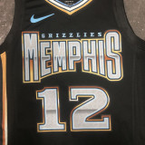22/23 Grizzlies EMBIID #21 Black City Edition Top Quality Hot Pressing NBA Jersey