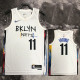 22/23 Nets IRVING #11 White City Edition Top Quality Hot Pressing NBA Jersey