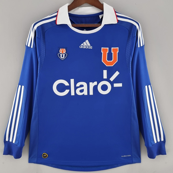 2011 Universidad De Chile Home Retro Long Sleeve  Soccer Jersey(长袖）