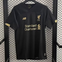 2019/2020 LIV Goalkeeper Black Retro Soccer Jersey