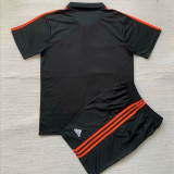 24/25 Tigres UANL Black casual version Kids Soccer Jersey(翻领)