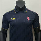 24/25 JUV Black Leisure  Retro Soccer Jersey