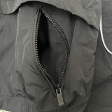 2024 New NK Black Windbreaker（黑色、白边线）