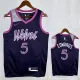 Timberwolves EDWARDS #5 Black Purple Edition Top Quality Hot Pressing NBA Jersey