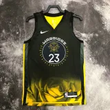 22/23 WARRIORS GREEN #23 Black City Edition Top Quality Hot Pressing NBA Jersey