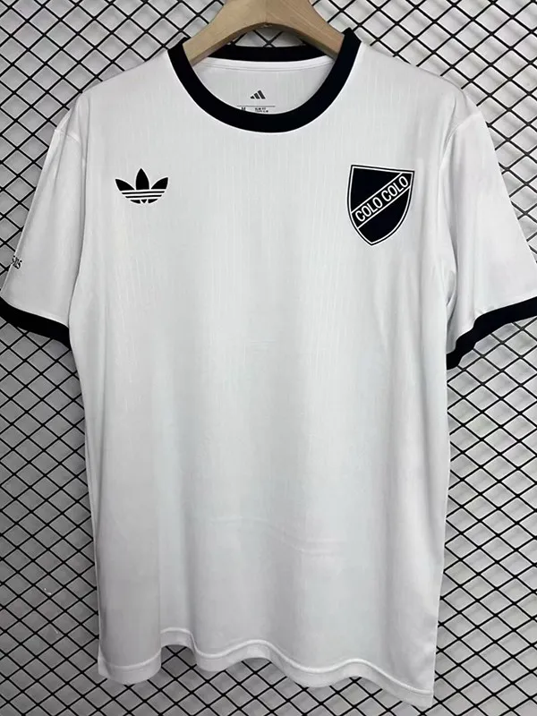 25/26 Colo-Colo 100th Anniversary Edition White T-shirt