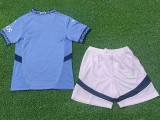 24/25 Man City Home Kids  Player Version Soccer Jersey(童装球员）