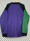 1995/1996 Newcastle Purple Green Long Sleeved Goalkeeper Retro Soccer Jersey（长袖）