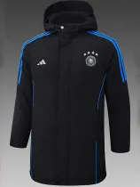 24/25 Germany Black Hooded Cotton Coat 黑连帽棉衣