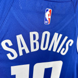 23/24 Kings DEROZAN #10 Blue City Edition Top Quality Hot Pressing NBA Jersey
