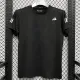 2025 T3374 AD Blak Men's T-shirt Top黑色