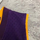 2001 LAKERS BRYANT #8 Purple Retro Top Quality Hot Pressing NBA Jersey(V领)