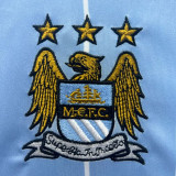 2007/2008 Man City Home Retro Soccer Jersey