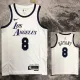 22/23 LAKERS BRYANT #8 White City Edition Top Quality Hot Pressing NBA Jersey