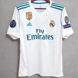 2017/2018 RMA Home Retro Soccer Jersey