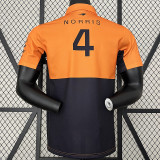 2024 F1 McLaren #4 Yellow Polo Racing Suit(有领、4号)