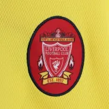 1997/1998 LIV Away Yellow Retro Soccer Jersey