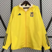 23/24 Tigres UANL Yellow Windbreaker (黑边)