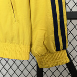 24/25  Tigres UANL Yellow & Red Double Sided Windbreaker (双面风衣)