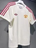 24/25 Man Utd  white Cotton T-shirt(棉料703）