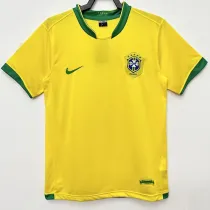 2006 Brazil Home Retro Soccer Jersey