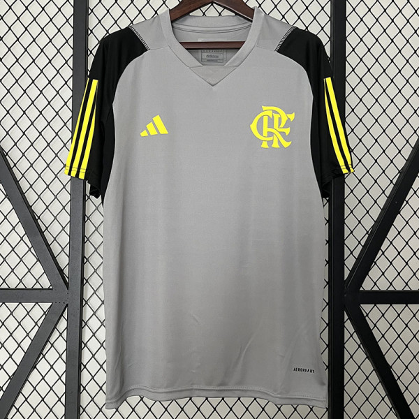 24/25 Flamengo Grey Fans Training shirts（圆领）