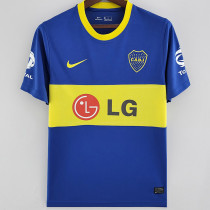 2010/2011 Boca Juniors Home Retro Soccer Jersey
