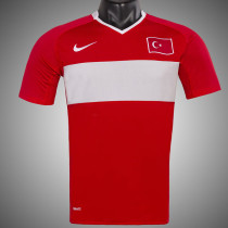 2008 Turkey Home  Retro  Soccer Jersey