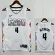 24/25 Nuggets WESTBROOK #4 White City Edition Top Quality Hot Pressing NBA Jersey
