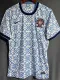 2023 Portugal White Blue Special Edition Training Shirts (花蓝)