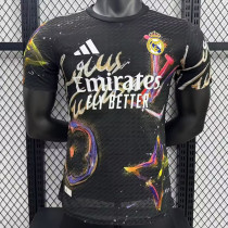 25/26 RMA Black(FLY BETTER) Special Edition Player Version Soccer Jersey