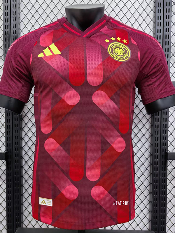 2025 Germany Away Player Version Soccer Jersey带四星