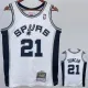 1993/1994 SA Spurs DUNCAN #21 White Retro Top Quality Hot Pressing NBA Jersey