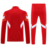 25/26  Bayern Red Jacket Tracksuit