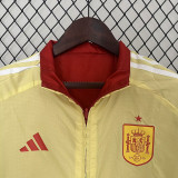 24/25 Spain Red  & Yellow Double Sided Windbreaker (双面风衣)