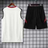 25/26 Man Utd  WhiteTank top and shorts suit