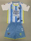 24/25 Málaga CF Home  Kids Soccer Jersey