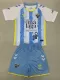 24/25 Málaga CF Home  Kids Soccer Jersey