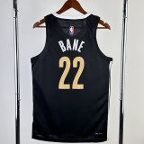 23/24 Grizzlies BANE #22 Black City Edition Top Quality Hot Pressing NBA Jersey