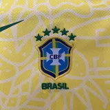 24/25 Brazil Home  Baby Infant Crawl Suit
