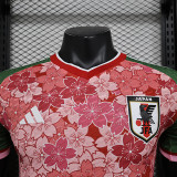 24/25 Japan Pink Flower Edition Player Version Soccer Jersey