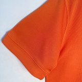 2014 Netherlands Home Retro Soccer Jersey(No Number、无带号）