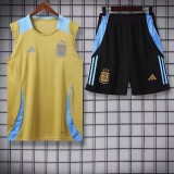 24/25 Argentina Mud Yellow Tank top and shorts suit