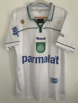 1999 Palmeiras Away Retro Soccer Jersey (背上带字)