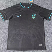 22/23 Brazil Black Special Edition Fans Soccer Jersey